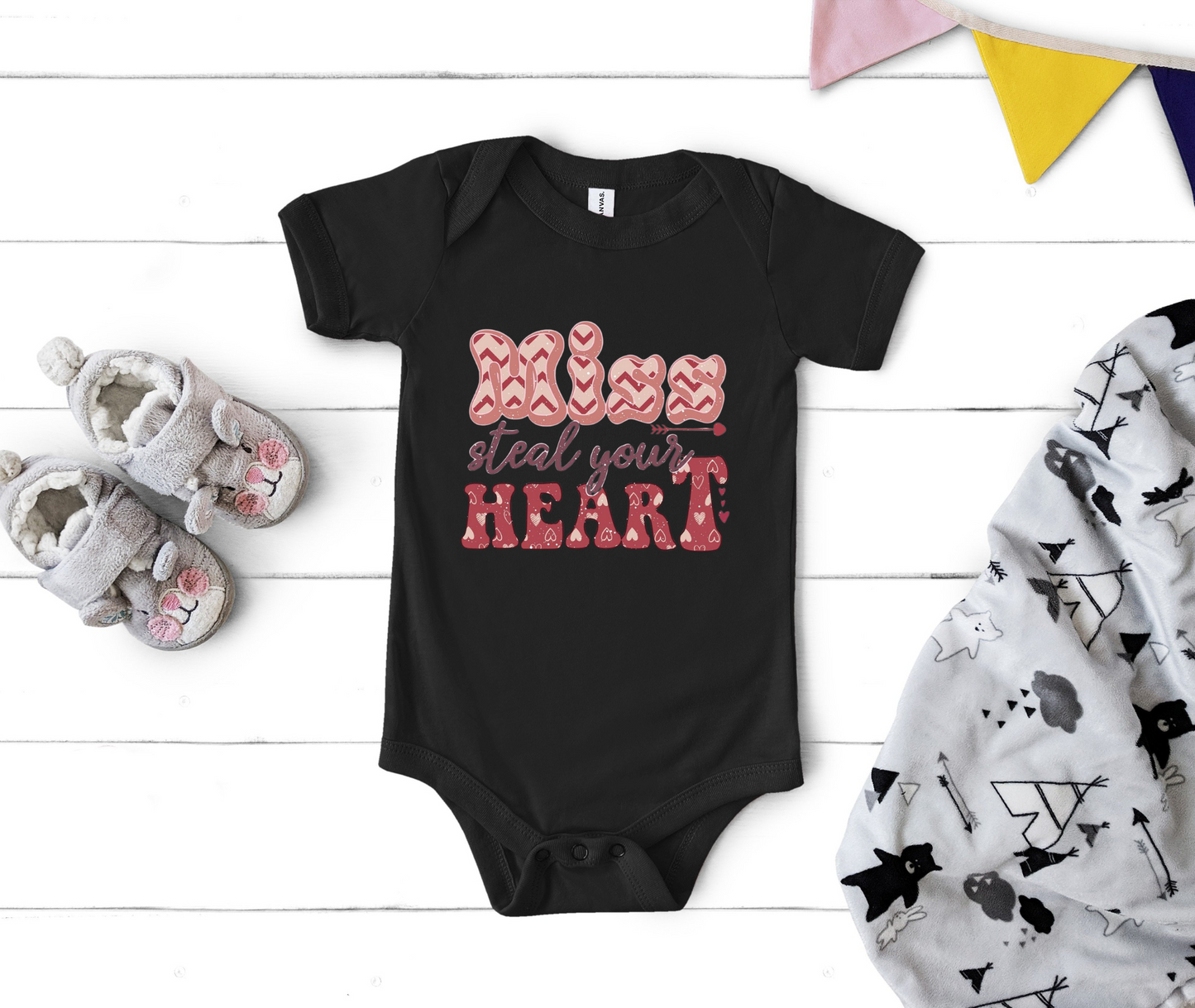 Little Miss Steal Your Heart Infant Bodysuit