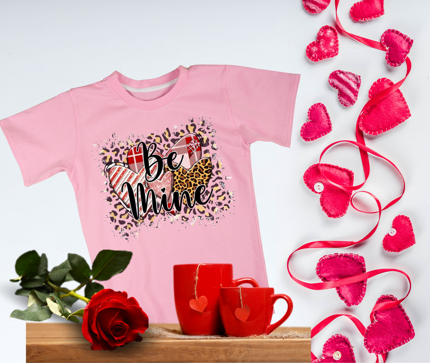 Pink Be Mine Valentine Shirt