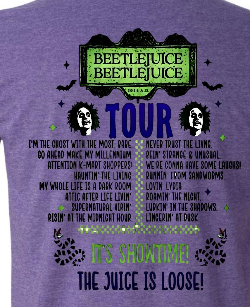 Beetlejuice Tour Shirt