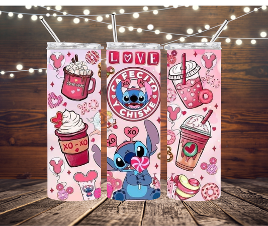 Stitch Valentine’s Day 20/30oz Tumbler