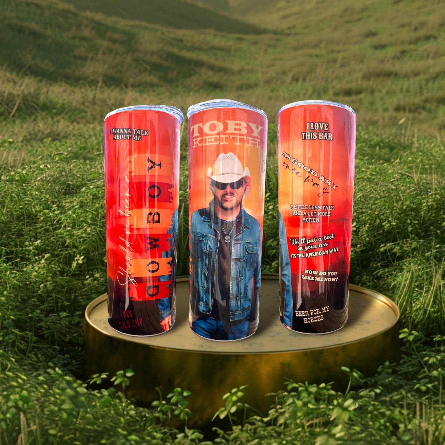 Toby Keith 20/30oz Tumbler