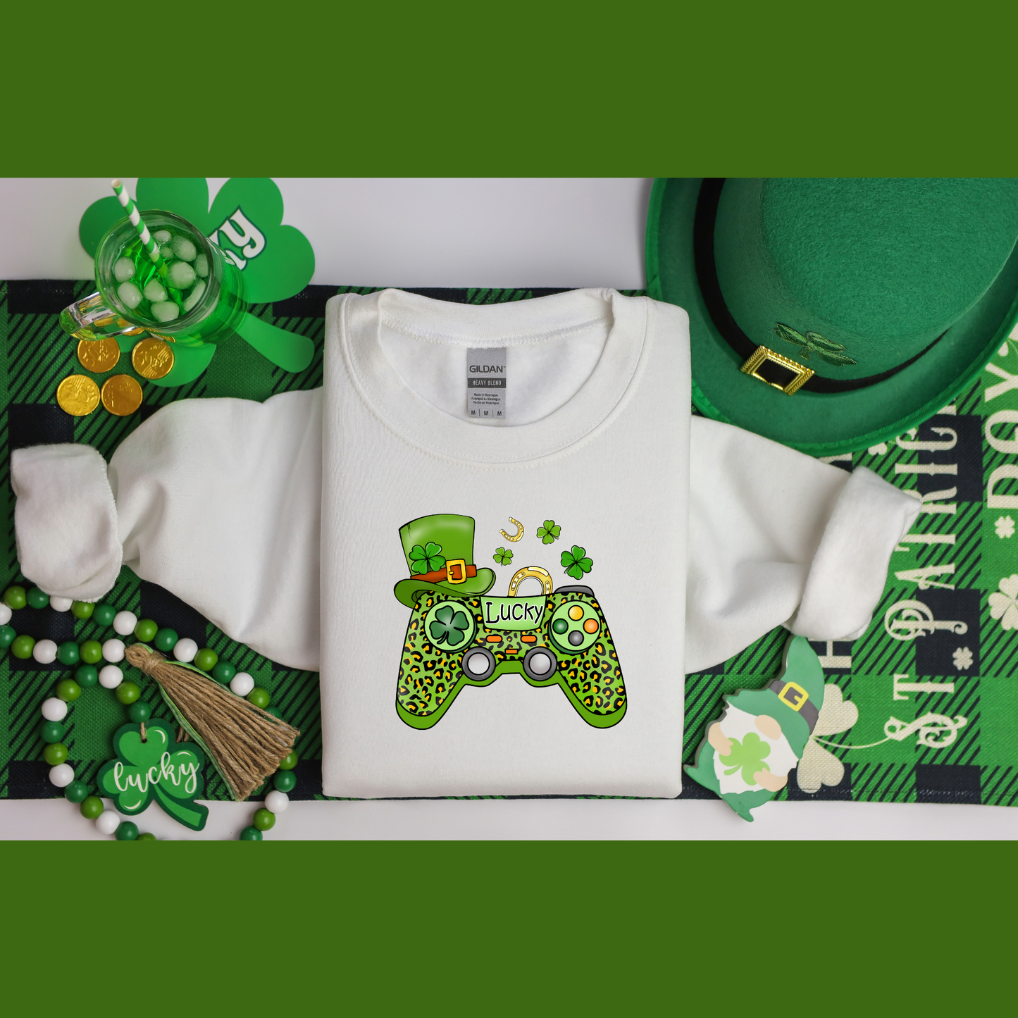 St. Patrick’s Day Gamers Sweatshirt