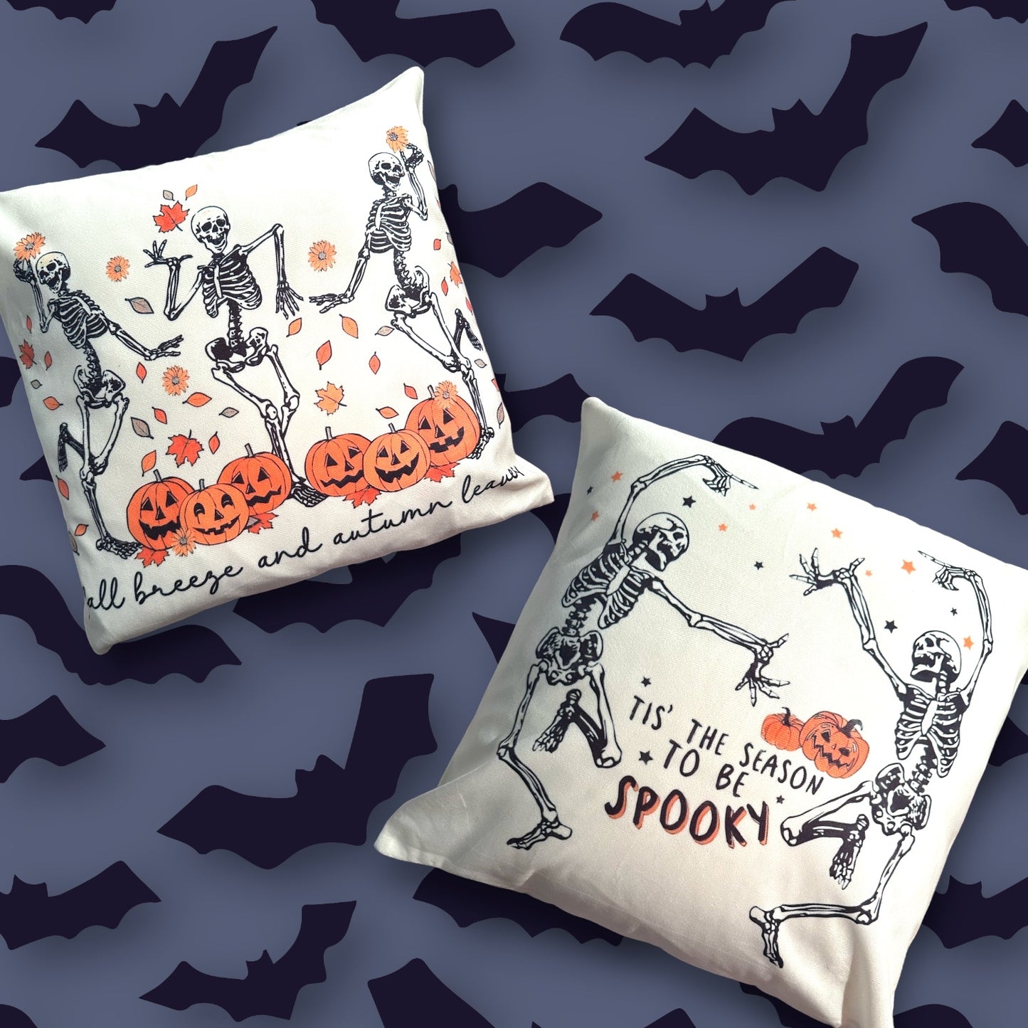 New Halloween and Fall 16x16 Pillows