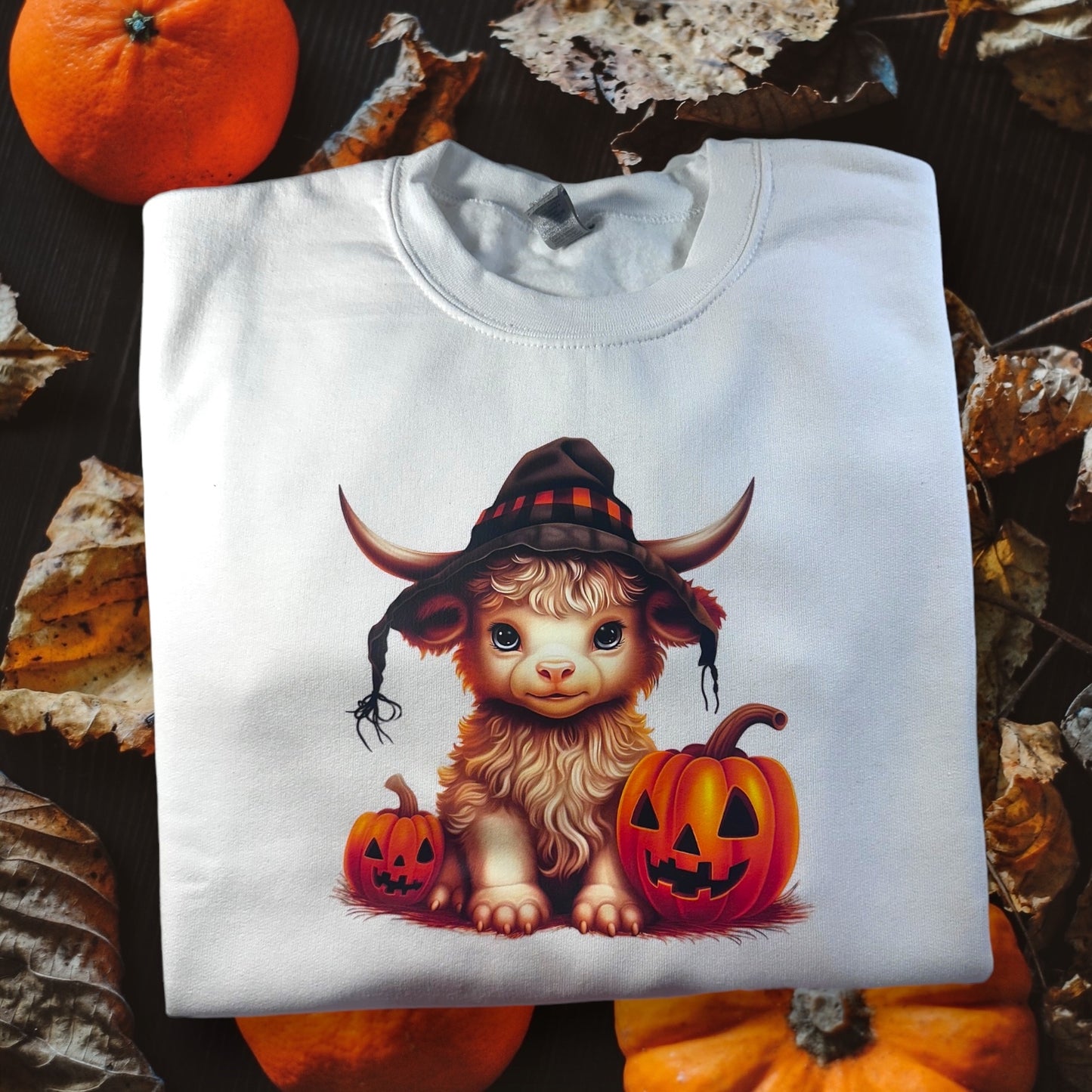 Halloween Cute Baby Cow Sweatshirt