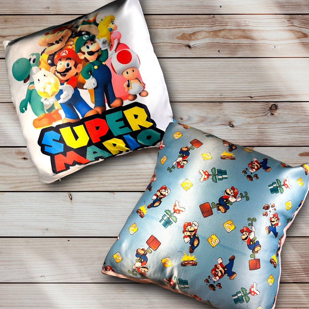 Super Mario 16x16 Pillow