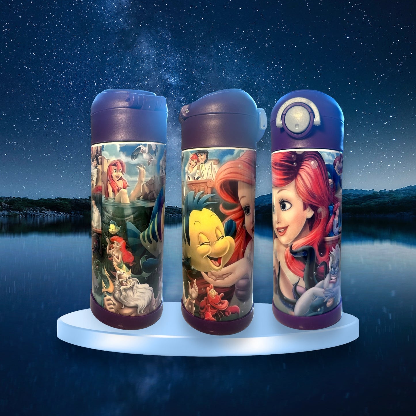 Little Mermaid 12oz Kids Tumbler