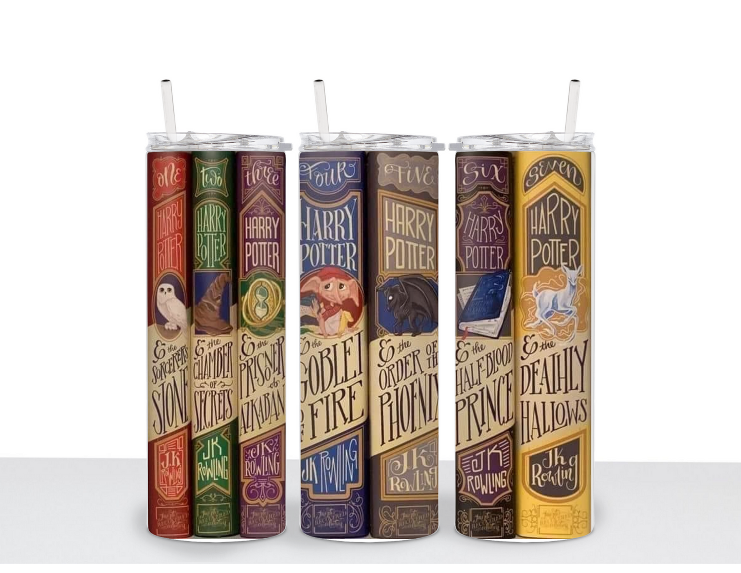 Colección de vasos de Harry Potter Hogwarts