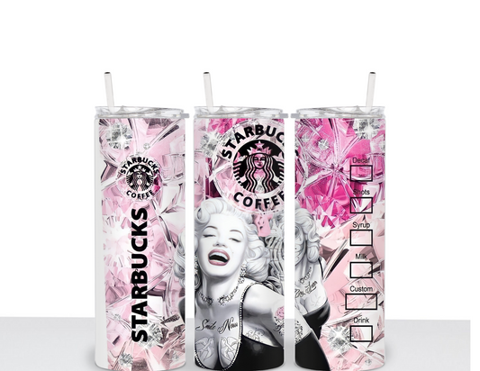 Marilyn Monroe 20oz Tumbler