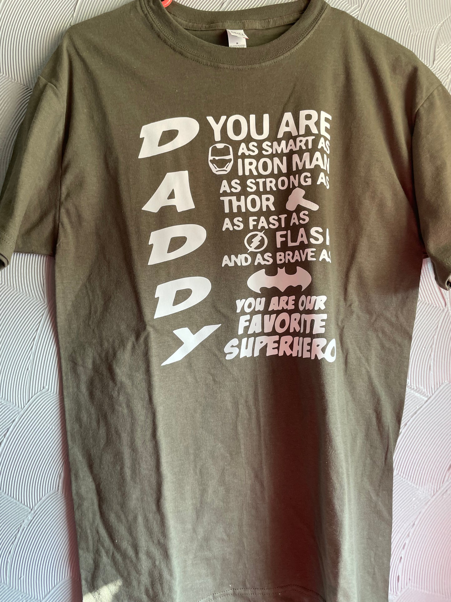 Dad Superhero Graphic Tee