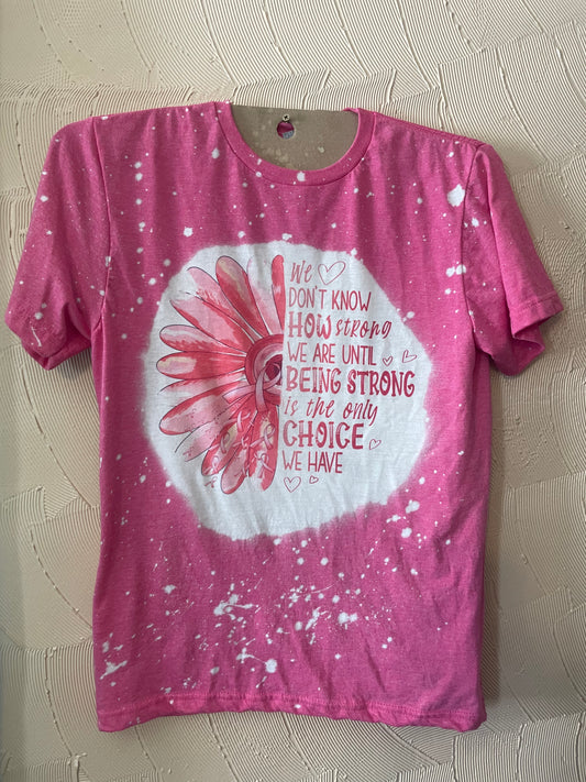 Breast Cancer Strong Woman Shirt