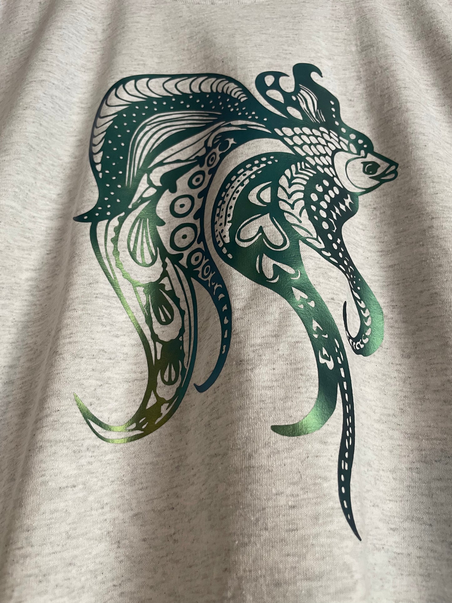 Fancy Fish Chameleon Print