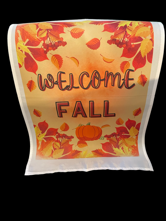 Welcome Fall Garden Flag