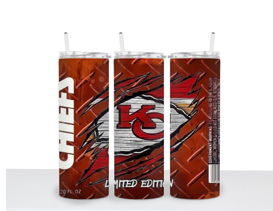 Kansas City Chiefs 20oz Tumbler