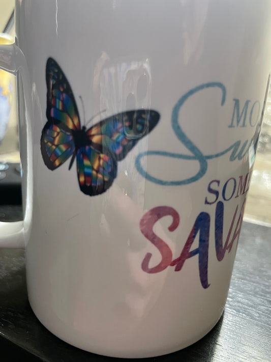 Butterfly Sweet and Savage Coffee Mug