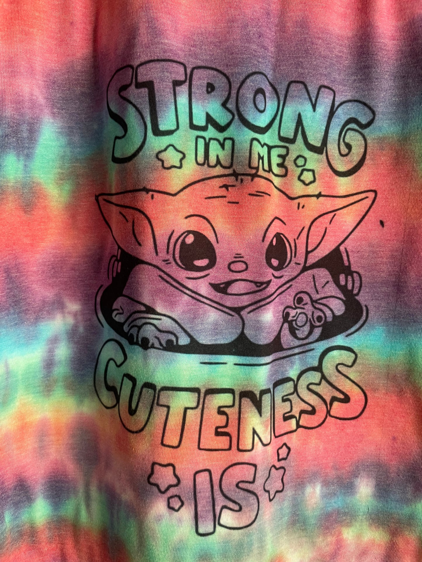 Tie Dye Rainbow Cuteness Shirt