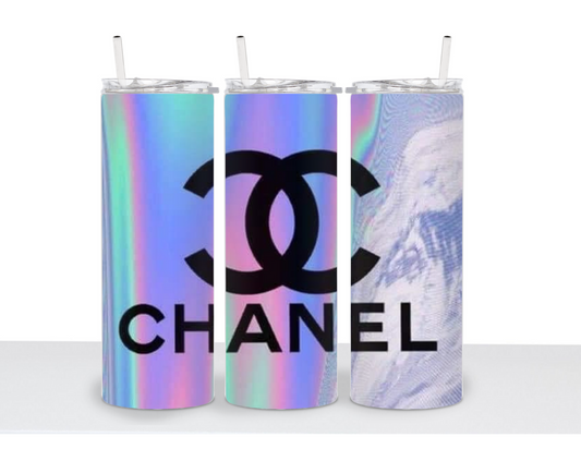 Holographic Chanel 20oz Tumbler