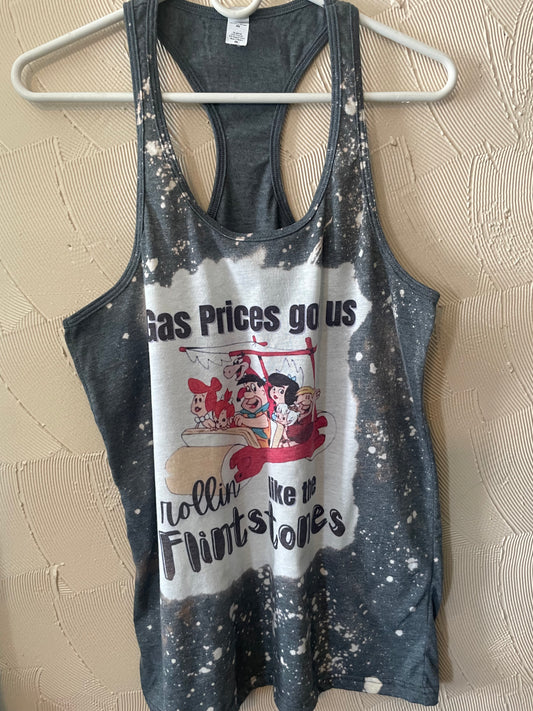 Women’s Gas Prices Rollin Racerback Tank Top