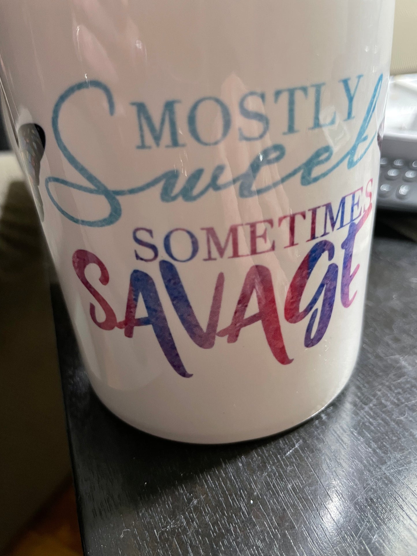 Butterfly Sweet and Savage Coffee Mug