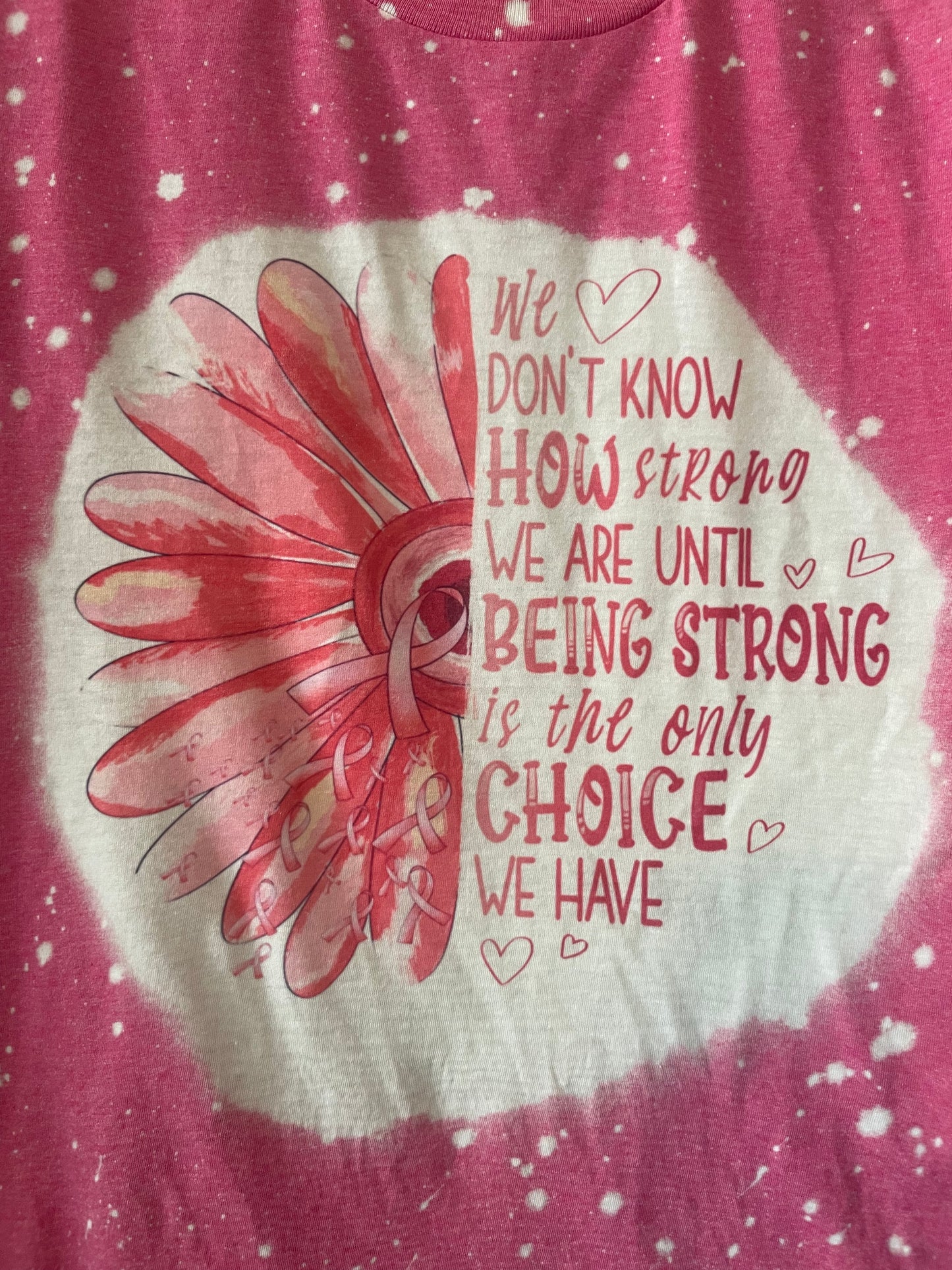 Breast Cancer Strong Woman Shirt