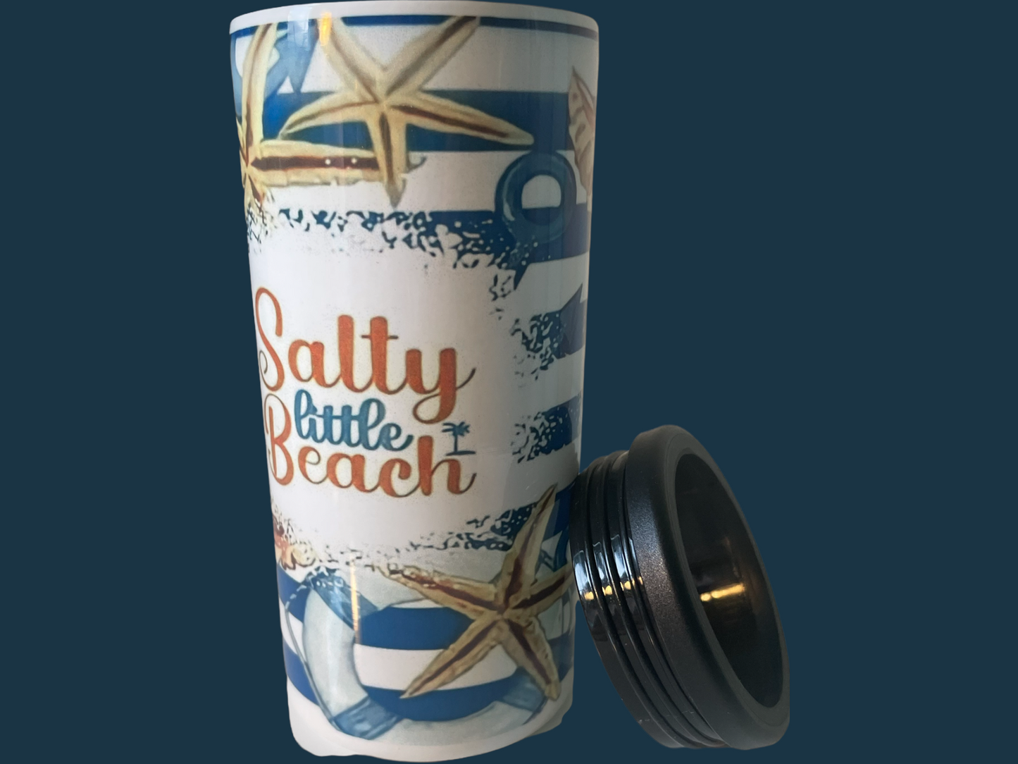 Salty Little Beach 11oz Can Cooler