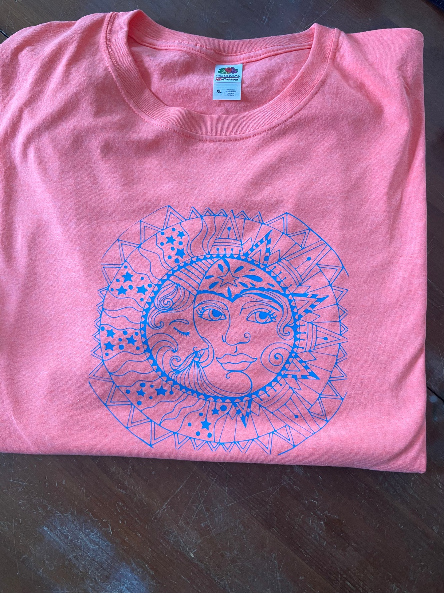 Celestial Moon and Sun T-shirt