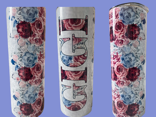 Gigi with Roses 20oz Tumbler