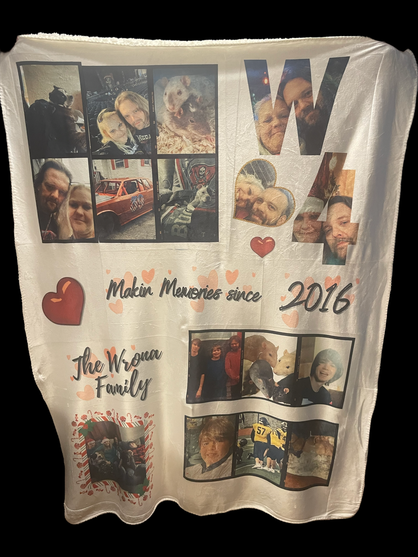 Personalized Picture Blanket