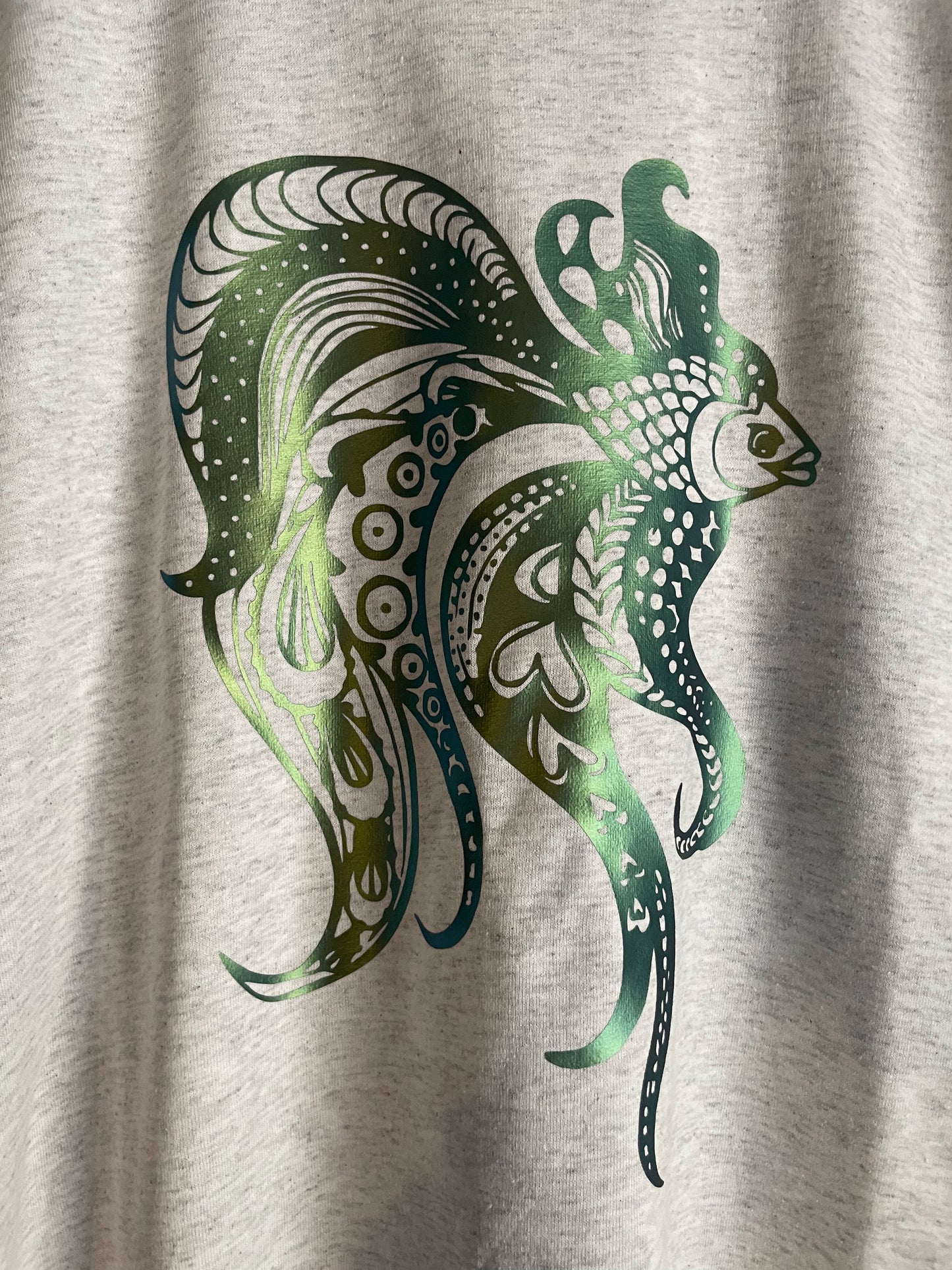 Fancy Fish Chameleon Print