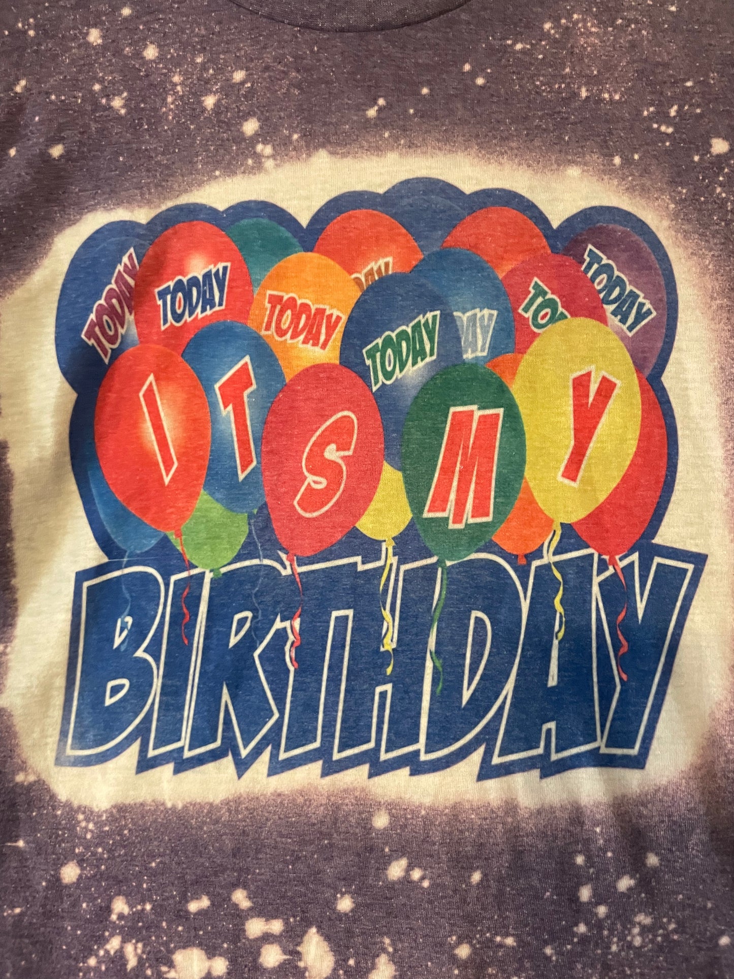 It’s My Birthday “Today” Balloons Shirt