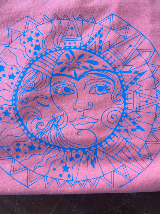 Celestial Moon and Sun T-shirt